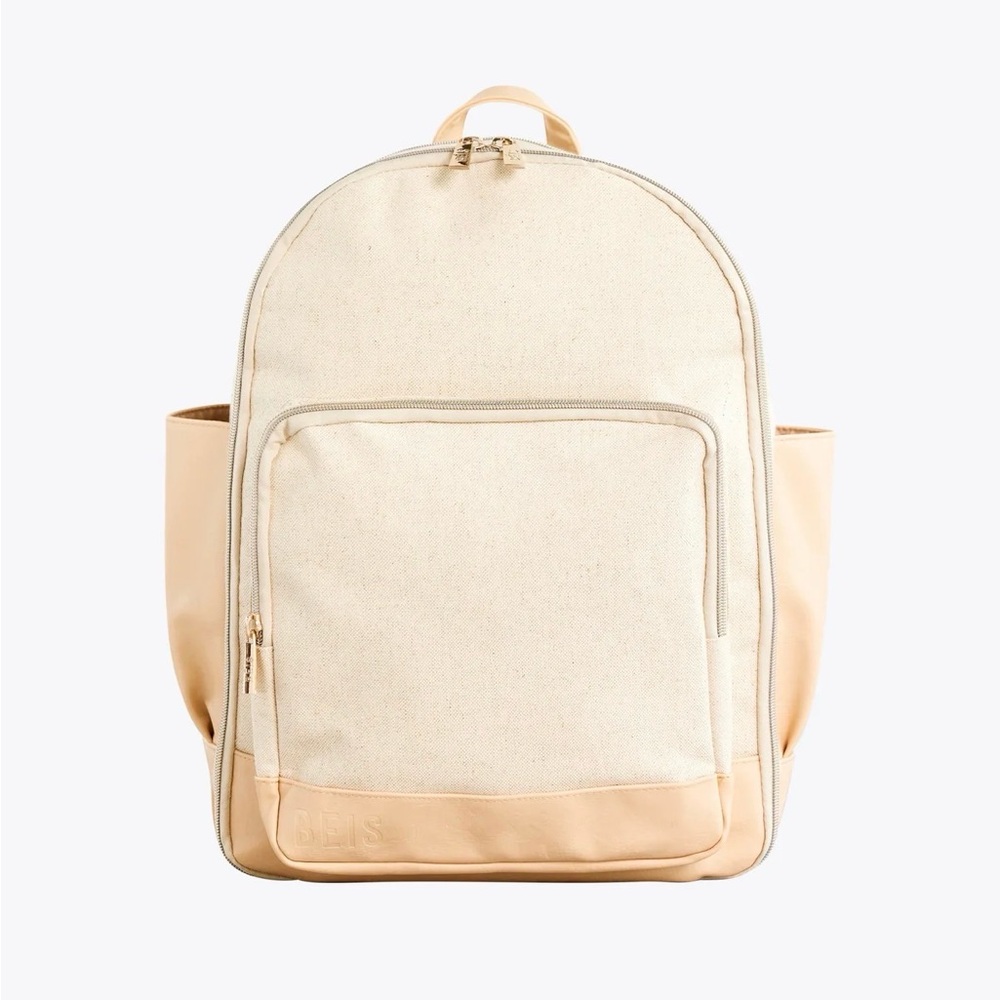 BEIS The Travel Backpack in Beige
